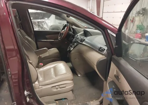 2011 Honda Odyssey Touring/Touring Elite from USA, damaged, VIN 5FNRL5H98BB084832